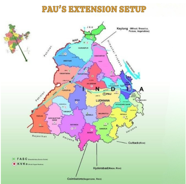 Punjab Map